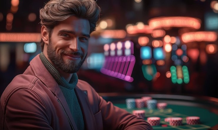 Antarmuka aplikasi bos27 menampilkan meja live dealer blackjack dan sportsbook Liga 1 pada layar mobile